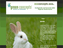 Tablet Screenshot of ecoconceptsasia.com